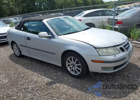 2004 Saab 9-3 Arc z USA, uszkodzony, nr VIN YS3FD79Y646009958